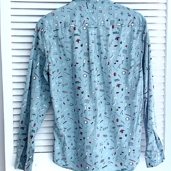 🛍️ $7 Frank and Oak Men’s button down Shirt size M - Picture 2 of 4